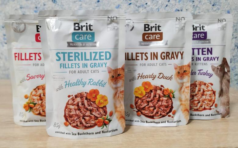 Ассортимент Brit Care Cat Fillets In Gravy