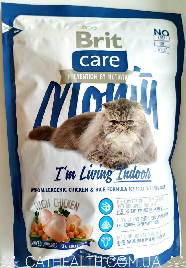 Brit Care Cat Monty I'm Living Indoor 400 грамм