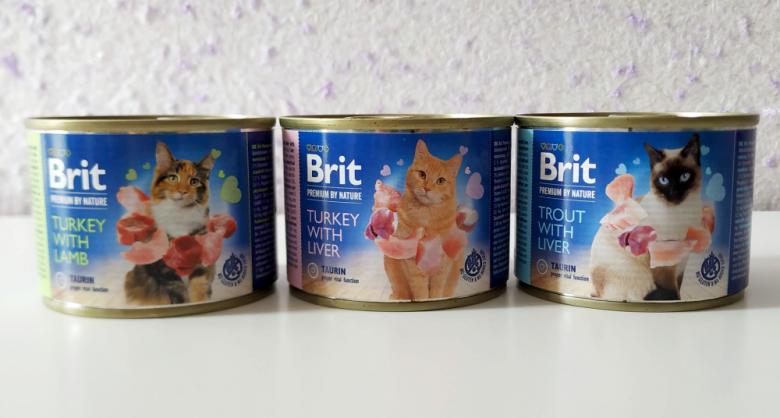 Brit Premium by Nature натуральные паштеты для взрослых кошек