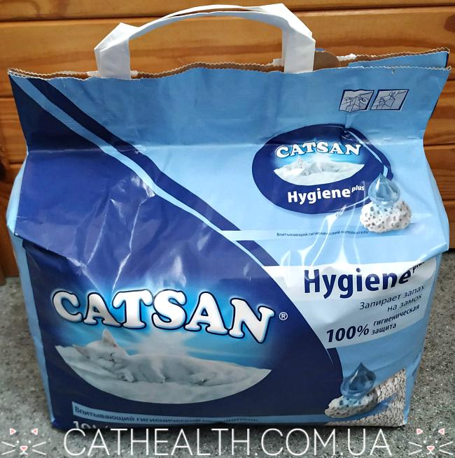 Наполнитель Catsan Hygiene plus