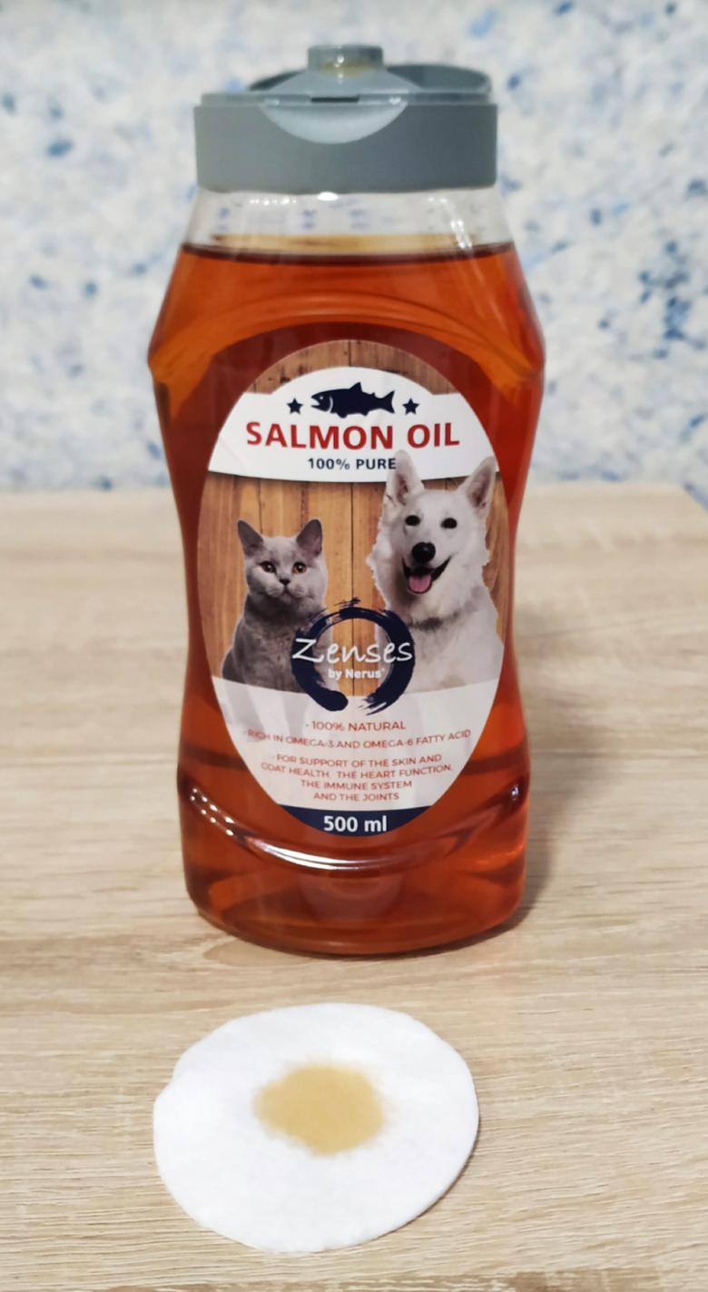 Nerus Zenses Salmon Oil Лососевое масло для собак и кошек 500 мл