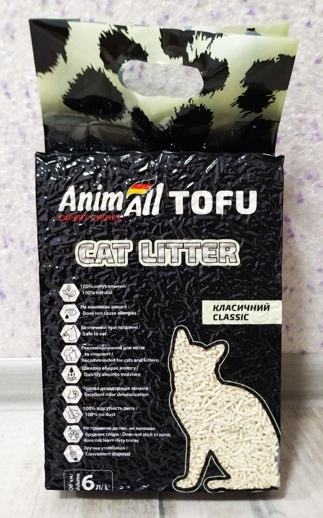 Обновленный дизайн наполнителя AnimAll Tofu Cat Litter Classic