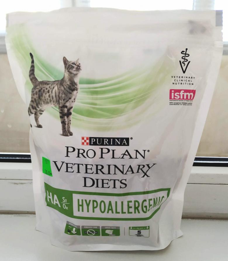 Purina Pro Plan Veterinary Diets HA Hypoallergenic Cat 325 грамм