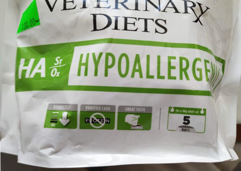 Рекомендации по кормлению Purina Pro Plan Veterinary Diets Hypoallergenic