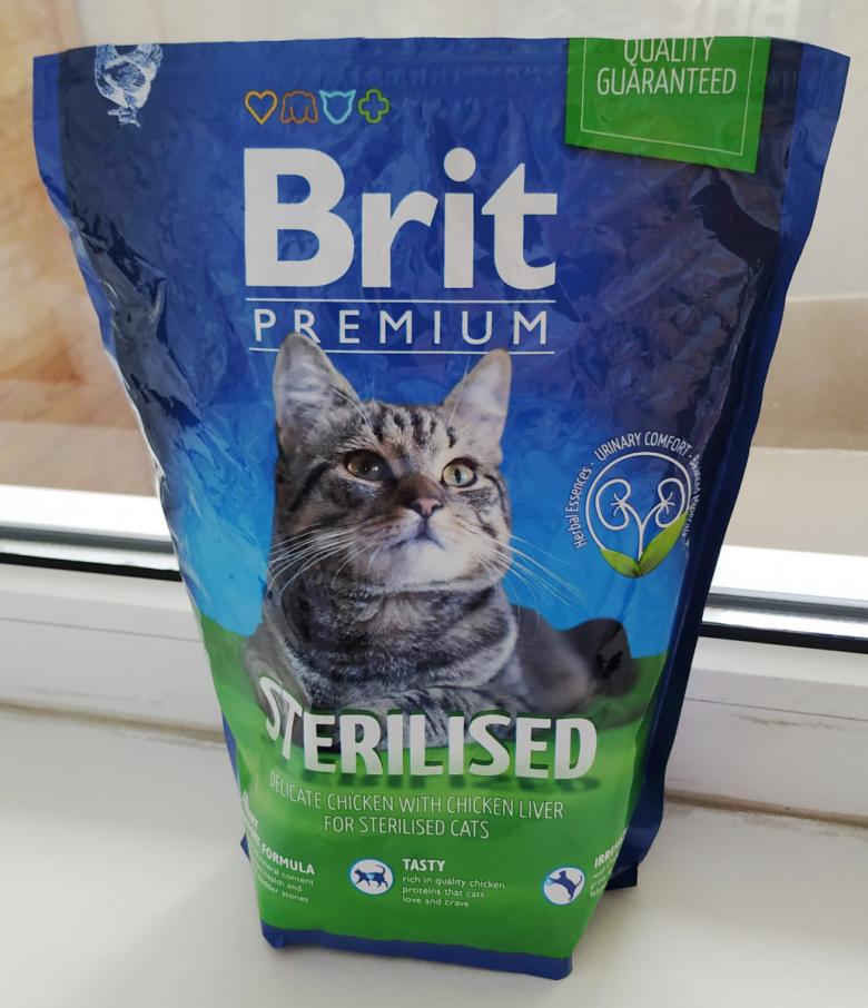 Сухой корм Brit Premium Sterilised