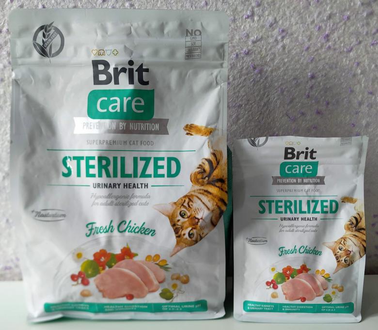 Сухой корм для кошек Brit Care Grain Free Sterilized Urinary Health 2 кг и 400 грамм