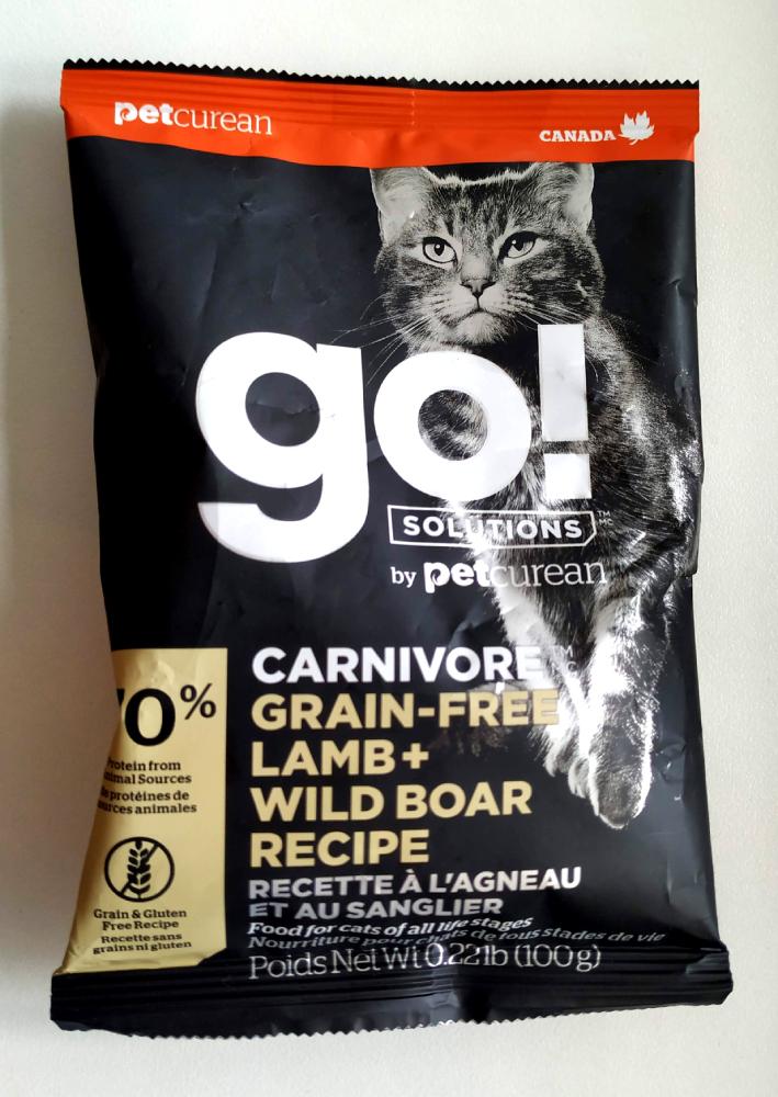 Сухой корм для котов GO! Solutions с мясом ягненка и дикого кабана