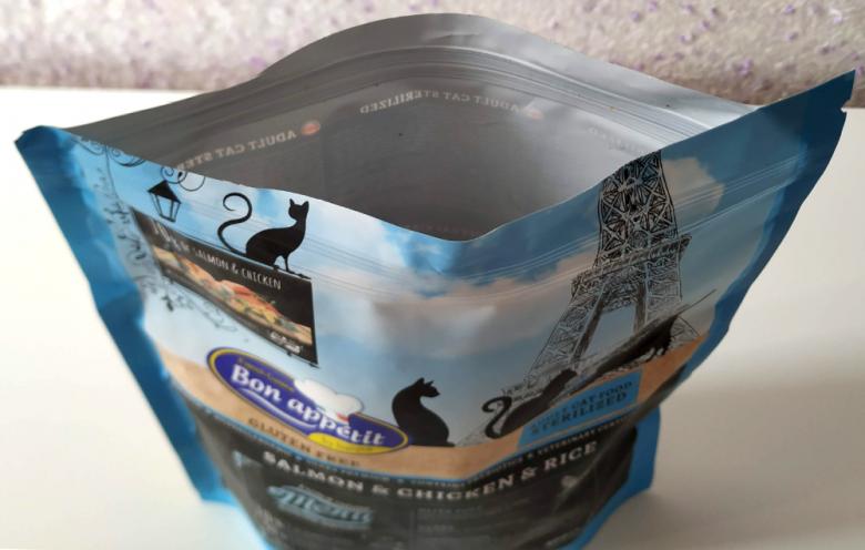 Упаковка сухого корма для котов Bon Appetit