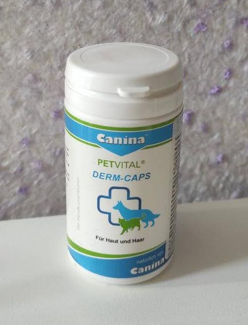 Витамины Canina Petvital Derm Caps