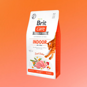 Отзывы: Brit Care Cat Grain Free Indoor Anti-Stress. Абсолютно бесполезный сухой корм для кошек