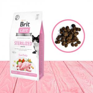 Отзывы на сухой корм Brit Care Cat Grain Free Sterilized Sensitive Fresh Rabbit для стерилизованных кошек с чувствительным пищеварением