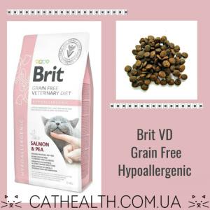 Brit VD Hypoallergenic Cat. Лечебный корм для взрослых кошек. Отзывы